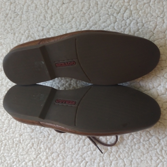 NWOT Brown Sebago Norwich Oxford Shoes 9.5 W - Picture 8 of 10